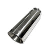 PPE 3in to 4in Polished 304 Stainless Steel Exhaust Tip 12.5in Long For GM Ford Ram Diesel