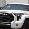 AlphaRex LUXX-Series LED Projector Headlights Alpha Black W/ White DRL For 2022-2023 Toyota Tundra (Requires Adapter 810029 or 810030)