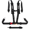 PRP 5.2 Black 5-Point Adjustable Latch & Link UTV Harness with 2" Belts & Sewn-In Pads
