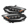 AlphaRex NOVA-Series LED Projector Headlights Black W/ Activation Light & Sequential Signal For 2023-2024 Nissan Z