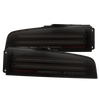 AlphaRex Prismatic LED Tail Lights Alpha Black For 2023-2025 Nissan Z Twin-Loop Style