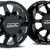 Dually Wheels The Ten Forged 20x8.25 8x210 Black/Mill 11-25 Silverado/Sierra 3500 DDC Wheels