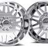 Dually Wheels Aftermath Polished 22x8.25 8x200 SS Fronts 19-25 Dodge Ram 3500 DDC Wheels