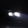 AlphaRex LUXX-Series LED Projector Headlights Black W/ Activation Light For 2024 Toyota Tacoma