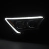 AlphaRex LUXX-Series LED Projector Headlights Black W/ Activation Light For 2024 Toyota Tacoma