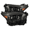 AlphaRex LUXX-Series LED Projector Headlights Alpha Black W/ Activation Light & Sequential Signal & DRL For 2023-2024 Toyota Tacoma