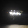 AlphaRex NOVA-Series LED Projector Headlights Alpha Black W/ Activation Light & Sequential Signal & DRL For 2024+ Toyota Tacoma