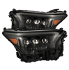 AlphaRex NOVA-Series LED Projector Headlights Alpha Black W/ Activation Light & Sequential Signal & DRL For 2024+ Toyota Tacoma