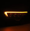 AlphaRex NOVA-Series LED Projector Headlights Black W/ Activation Light & Sequential Signal & DRL For 2023+ Toyota Tacoma