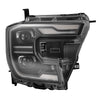 AlphaRex LUXX-Series LED Projector Headlights Black W/ Activation Light & Sequential Signal For 2024-2026 Ford Ranger