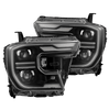 AlphaRex LUXX-Series LED Projector Headlights Black W/ Activation Light & Sequential Signal For 2024-2026 Ford Ranger