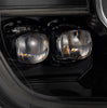 AlphaRex NOVA-Series LED Projector Headlights Alpha Black W/ Activation Light & Sequential Signal For 2024-2026 Ford Ranger