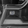 AlphaRex NOVA-Series LED Projector Headlights Black W/ Activation Light & Sequential Signal For 2024-2026 Ford Ranger