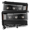 AlphaRex NOVA-Series LED Projector Headlights Alpha Black W/ Activation Light & Sequential Signal & Switchback For 2024-2026 Toyota Land Cruiser LC250