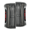 AlphaRex NOVA-Series Prismatic LED Tail Lights Black For 2024-2025 Toyota Tacoma