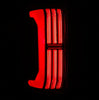 AlphaRex NOVA-Series Prismatic LED Tail Lights Black Red For 2024-2025 Toyota Tacoma