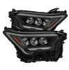 AlphaRex NOVA-Series LED Projector Headlights Black W/ Activation Light & Sequential Signal For 2024 Toyota Tacoma