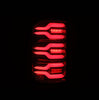 AlphaRex LED Tail Lights Black Red For 2025 Dodge Ram 1500