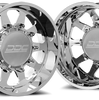Dually Wheels The Ten Forged 22x8.25 8x200 Polished SS Fronts 19-25 Dodge Ram 3500 DDC Wheels