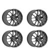 Fittipaldi (4) 360G 20X8.5 5X4.50 +38 HB 73.1 Gloss Graphite Aluminum Wheels