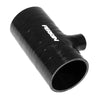 Perrin 2022+ Subaru WRX Black 3in Turbo Inlet Hose w/ Nozzle (Short)
