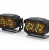 Morimoto 2Banger HXB Combo Beam Yellow LED Light Pod Kit For 2015-2025 GMC Canyon