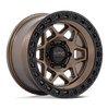 (4) 17x8.5 KMC KM553 Torx Matte Bronze/Black Wheels 6X135 +0MM For 2004-2026 Ford F-150