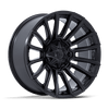 (4) 20x10 Fuel Blade Black Wheels 8X170 -18MM Offset For 1999-2027 Ford F-250/F-350 SRW