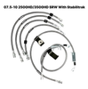 DmaxStore Stainless Steel Brake Lines, 2007.5-2010 LMM Single Rear Wheel