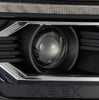 AlphaRex LUXX-Series Black LED Projector Headlights For 2012-2015 Toyota Tacoma