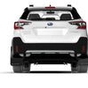 Rally Armor Black UR Mud Flaps w/ White Logo For 2020-2025 Subaru Outback