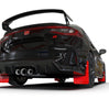 Rally Armor Red Mud Flaps w/ Black Logo For 2023-2025 Honda Civic Type R
