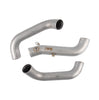 PPE Raw Hot & Cold Side Intercooler Pipe Kit For 17-19 GMC Chevy 6.6L Duramax