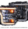 Morimoto XB Amber DRL LED Headlight & Tail Light Kit For 17-20 Ford F-150 Raptor