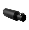 PPE 2.5-Inch To 4-Inch Black 304 Stainless Steel Exhaust Tip