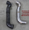 HPS Polished Cold Side Intercooler Charge Pipe Kit For 2013-2016 GM 2500HD/3500HD 6.6L LML Duramax