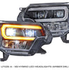 Morimoto XB Hybrid Amber DRL Headlight & Tail Light Kit For 12-15 Toyota Tacoma