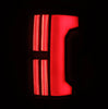 AlphaRex NOVA-Series Black/Red Prismatic LED Tail Lights For 2007-2013 Toyota Tundra
