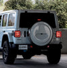 AlphaRex NOVA-Series Alpha-Black Prismatic LED Tail Lights For 2018-2026 Jeep Wrangler JL