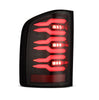 AlphaRex LUXX-Series LED Tail Lights (Alpha-Black) For 2007-2013 Chevrolet Silverado 1500 2500 3500