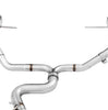 AWE Track Cat-Back Exhaust w/ Chrome Tips For 17-19 VW Golf Alltrack/Sportwagen