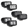 Rigid Industries Mod Bumper Triple SR-M LED Fog Light Kit For 2021-2025 Ford Bronco