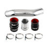 PPE Polished 3" Hot Side Intercooler Charge Pipe For 17-26 Ford 6.7L Powerstroke
