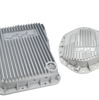 PPE Heavy Duty Raw Transmission Pan & Rear Diff Cover For 01-19 GM 6.6L Duramax