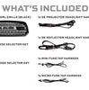 Morimoto XBG Gloss Black LED Grille w/ White & Amber DRL For 2013-2018 Ram 1500