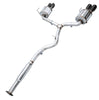 AWE Touring Cat-Back Exhaust w/ Diamond Black Tips For 11-21 Subaru WRX/STI 2.5L