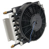 Derale 8 Pass Electra-Cool Remote Fluid Cooler (-6AN) 10" Fan - 15.75" x 11.5"