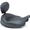 Mustang Solo Seat with Driver Backrest For 2008-2021 HD Super Touring- 79446