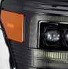 AlphaRex NOVA-Series Alpha-Black LED Projector Headlights For 2011-2016 Ford F-250 F-350 F-450 F-550