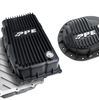 PPE Black Deep Transmission Pan & Rear Diff Cover For 2020-2024 GM 3.0L Duramax